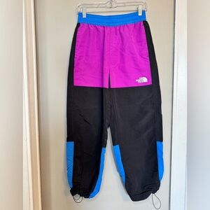 The North Face Women’s Colorblock Jogger Pants - Purple, Black, and Blue